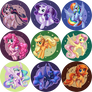 Pony buttons
