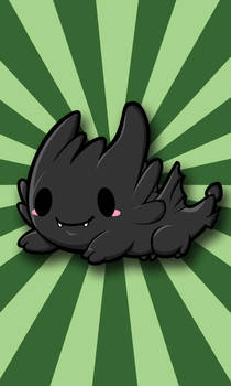 Tiny Toothless the Dragon