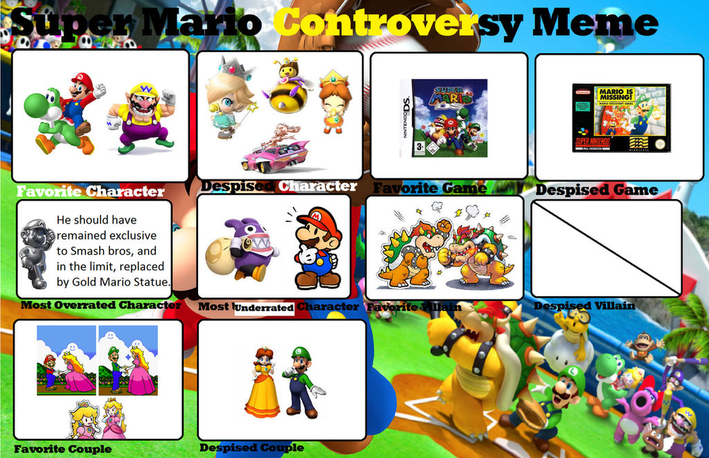 LionelB Super Mario Controversy Meme by LionelB on DeviantArt