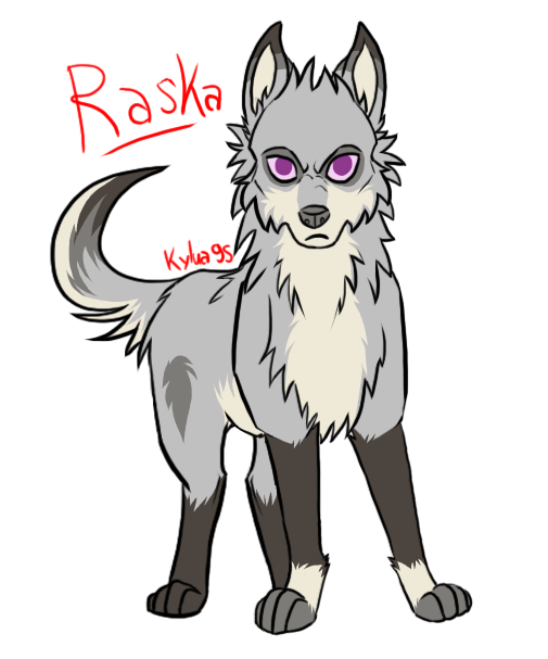 Neaem Raska Adopted Wolf - Raska by Kylua95 on DeviantArt
