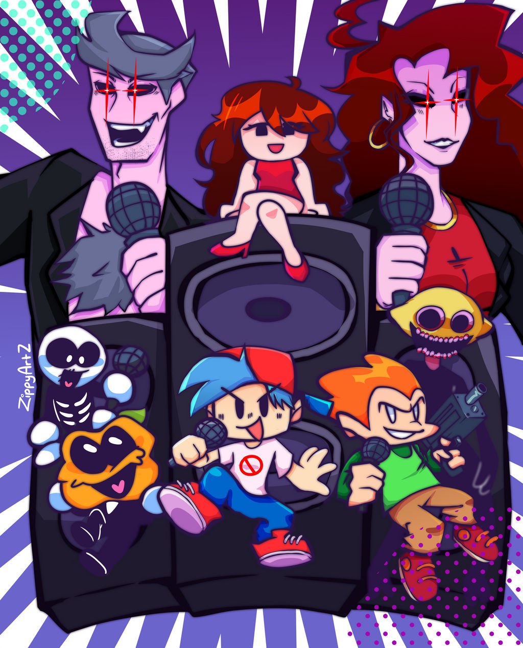 Friday Night Funkin fanart By ZippyArtzzzyyy On DeviantArt friday-night-funkin-fanart-by-zippyartzzzyyy-on-deviantart