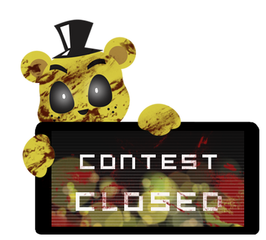 Golden Freddy Contest Closed Stamp by BlueBismuth