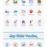 Flat SEO Icons and Internet Marketing Icons