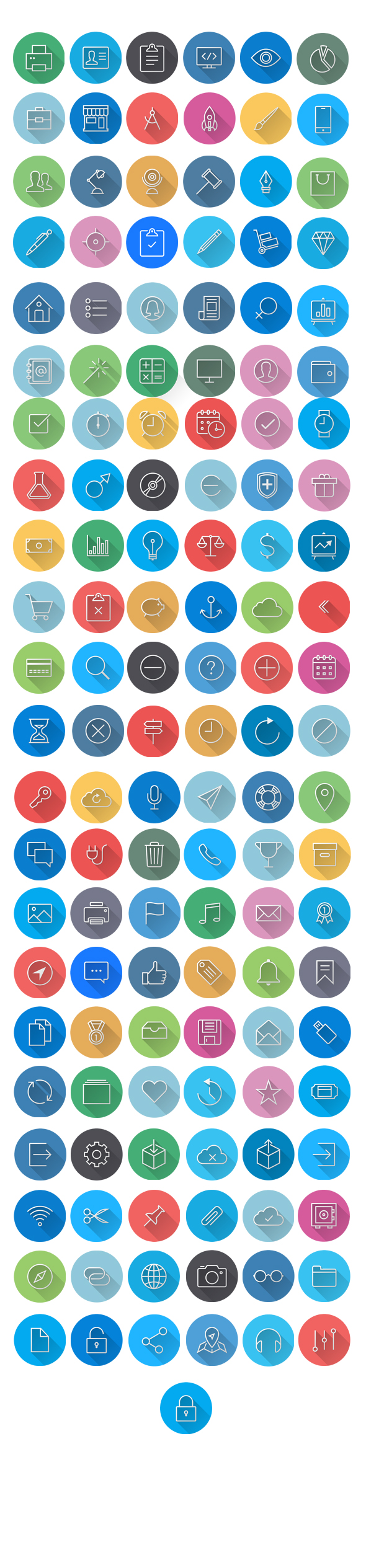 Flat Icons - Line Icons | FlatLineIcon