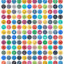 1400+ Flat Icons - Colorful Flat Icons Set | iOS9