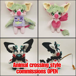 small plush commission opening 