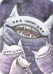 Cute Monsters Serias ACEO ATC