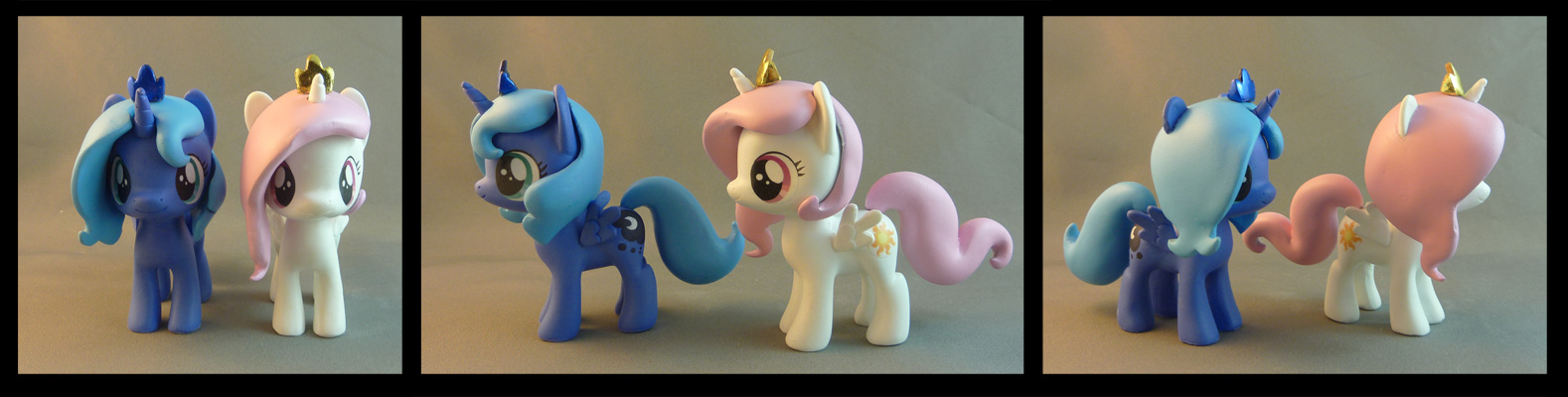 Filly Luna and Celestia