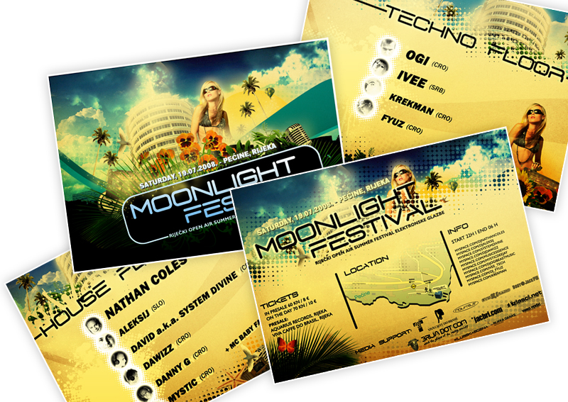 Moonlight Festival Flyer