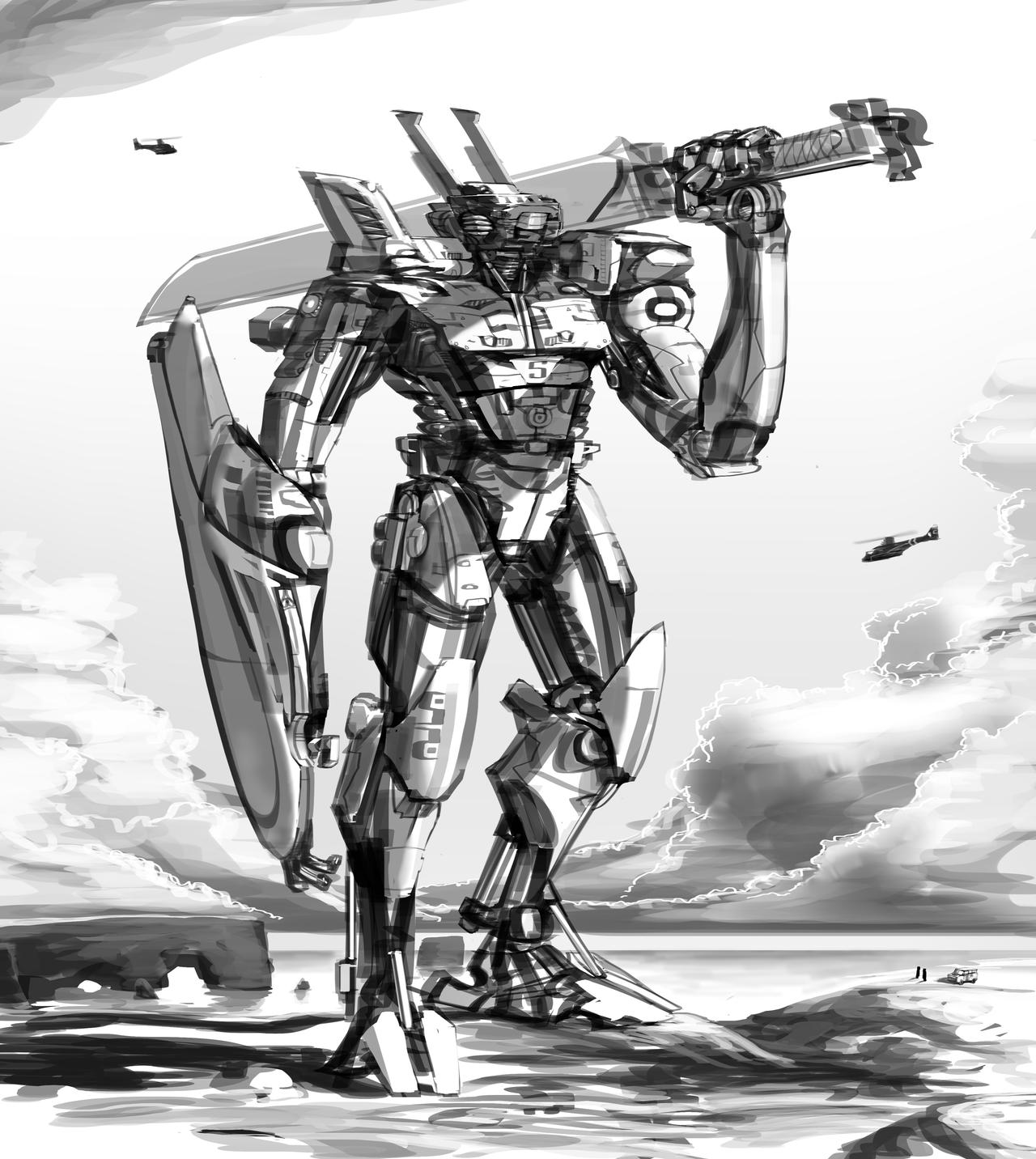 Pacific Rim fan art - Iceland Jaeger by Andromonoid on DeviantArt