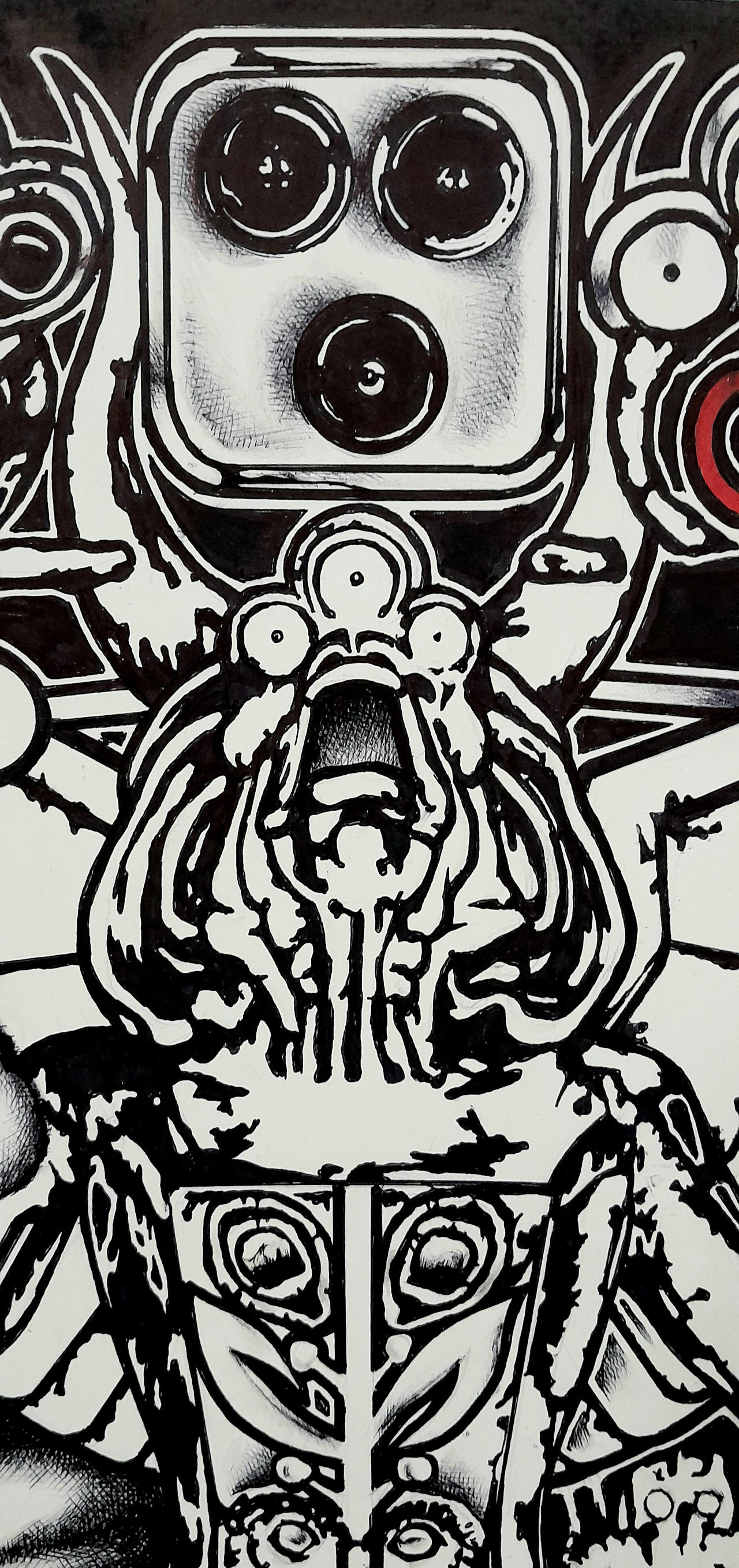 Baal transhumanism (detail). by NizinLopez on DeviantArt