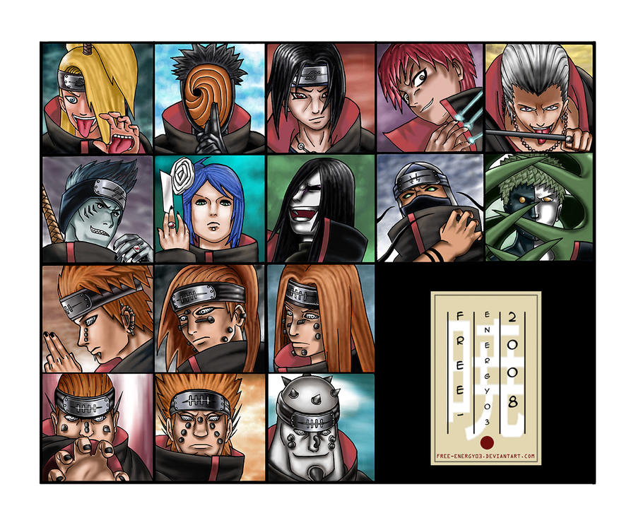 Akatsuki Random Akatsuki Complete by free-energy03 on DeviantArt
