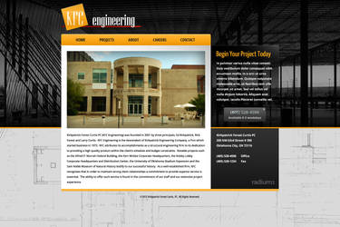 Engineering Firm Website