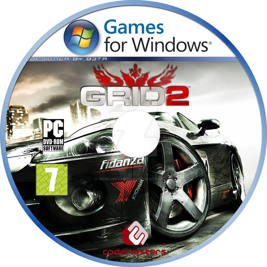 Grid Cd Grid 2 Cover Disc by NewLinkGAMESDF on DeviantArt
