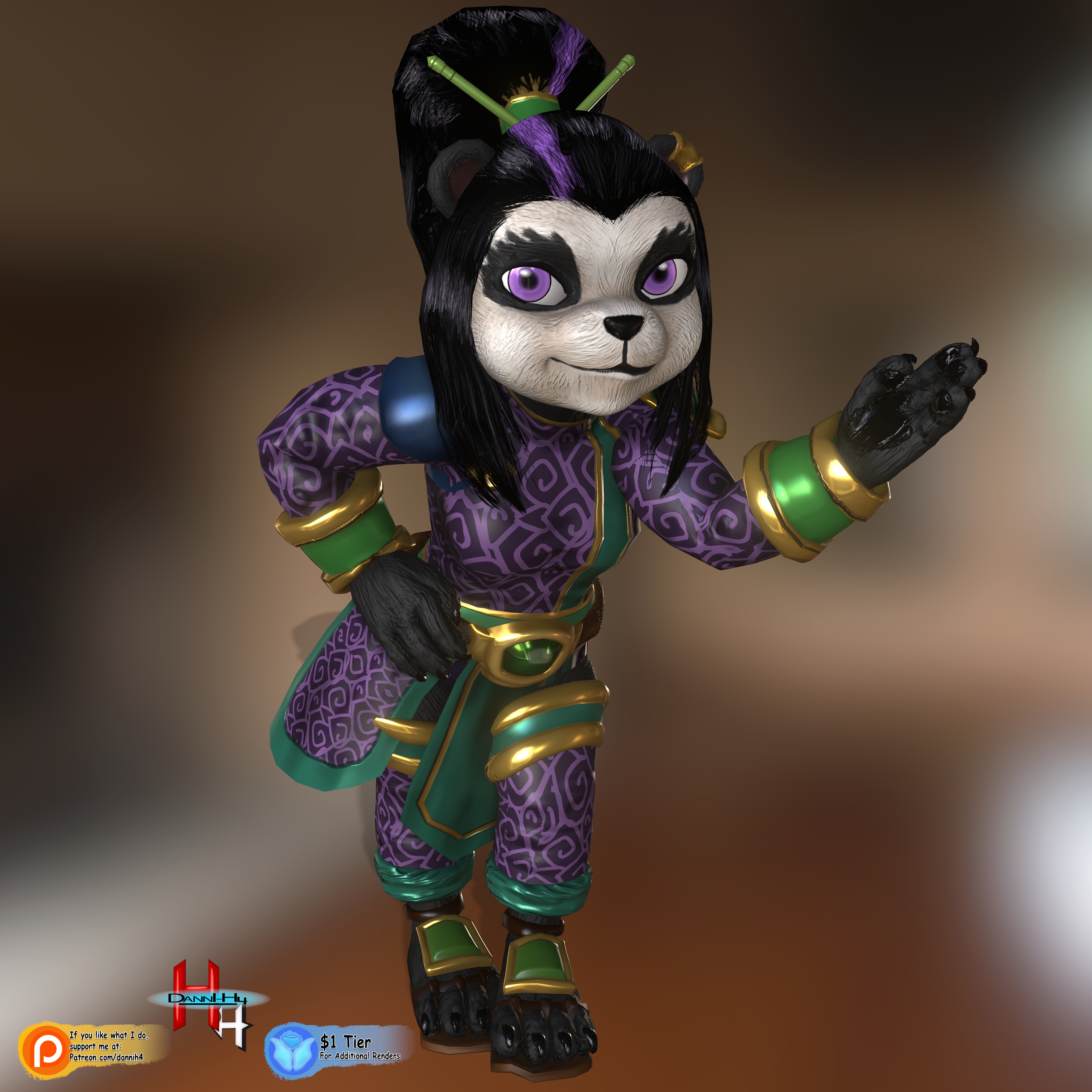 produktion Disse i dag Aya Blackpaw Of The Jade Lotus by Danni-H4 on DeviantArt