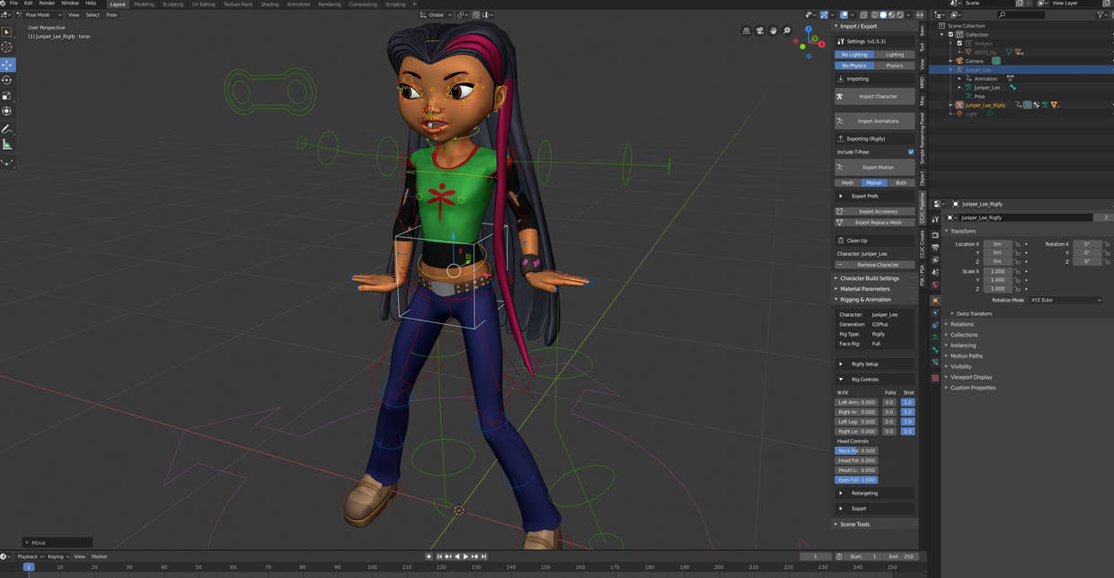 Learning Blender Rigging Tools! by Danni-H4 on DeviantArt