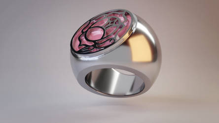 RGU/SKU Rose Seal Ring Render