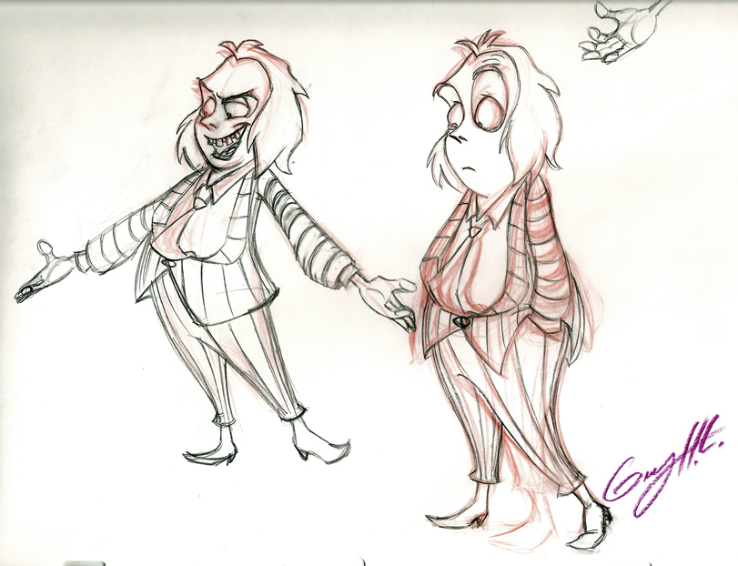 Beetlejuice Sketches