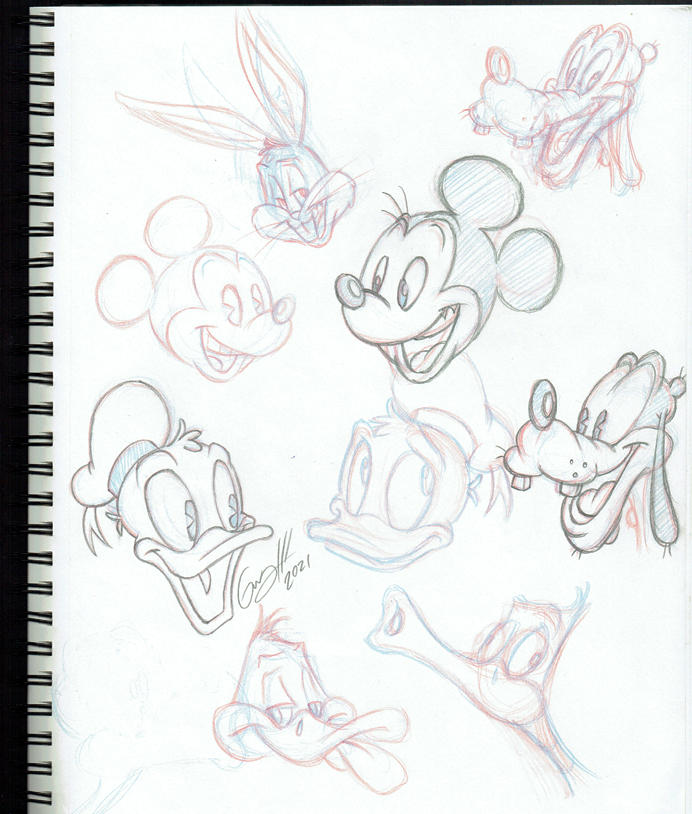 Of Mice, Rabbits, Ducks and Goofs by WinkGuy1 on DeviantArt