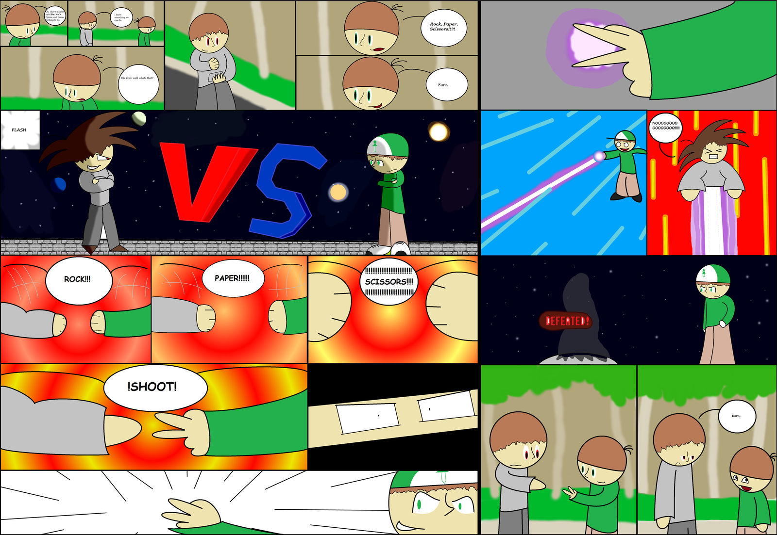 EPIC ROCK, PAPER, SCISSORS!!! by GnSfan on DeviantArt