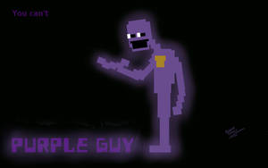 Purple Man-Pixel version FNAF