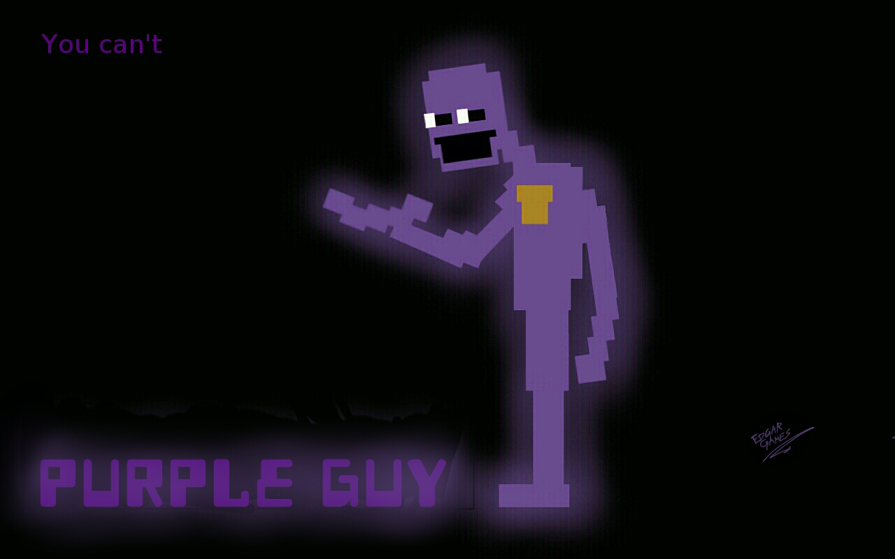 Purple Man Pixel Version Fnaf By Edgar Games On Deviantart