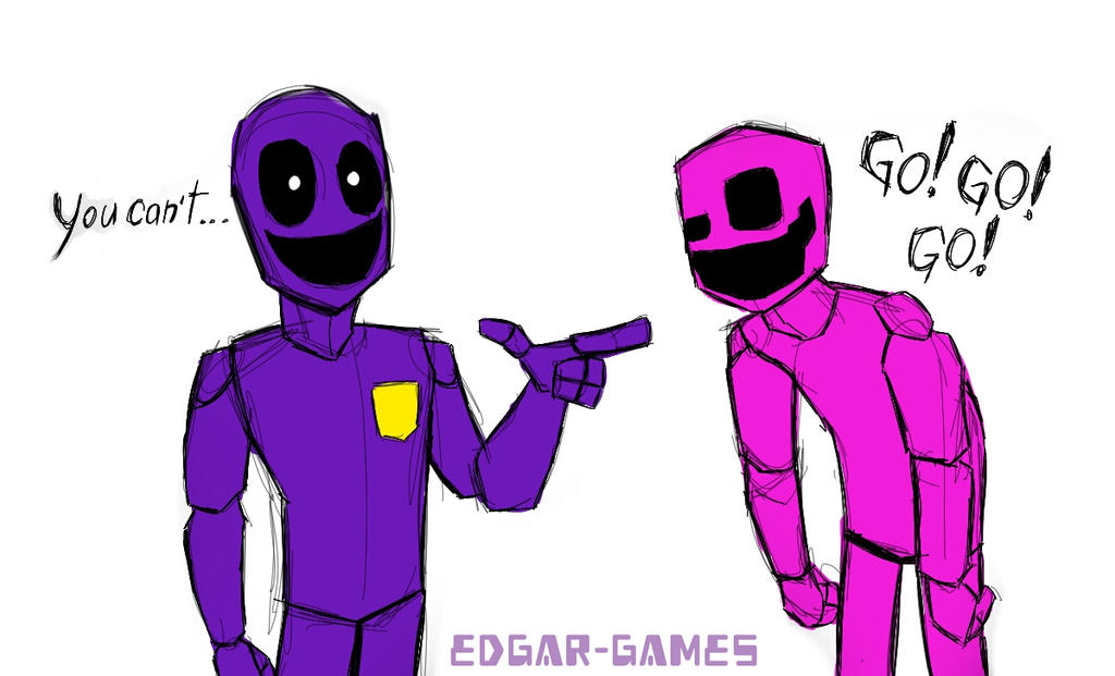 Five Nights at Freddy's Minigames Purple-Guy FULL GAME by _Purple