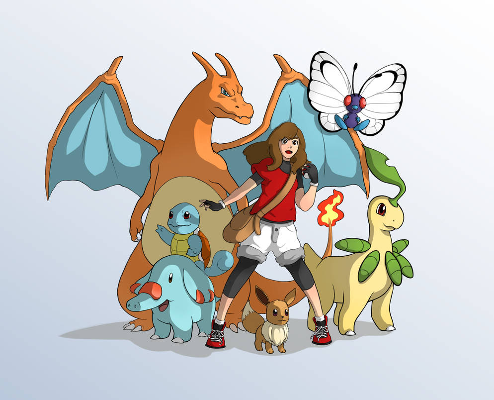Pokemon Trainer by LucasMaiaART on DeviantArt
