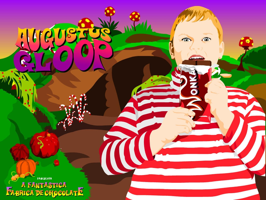 augustus gloop by studiocartoon on DeviantArt