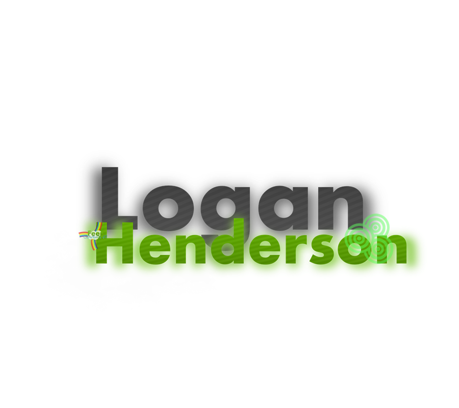 Logan Henderson Texto PNG