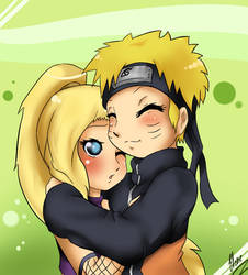 RQ:Ino and Naruto Hug