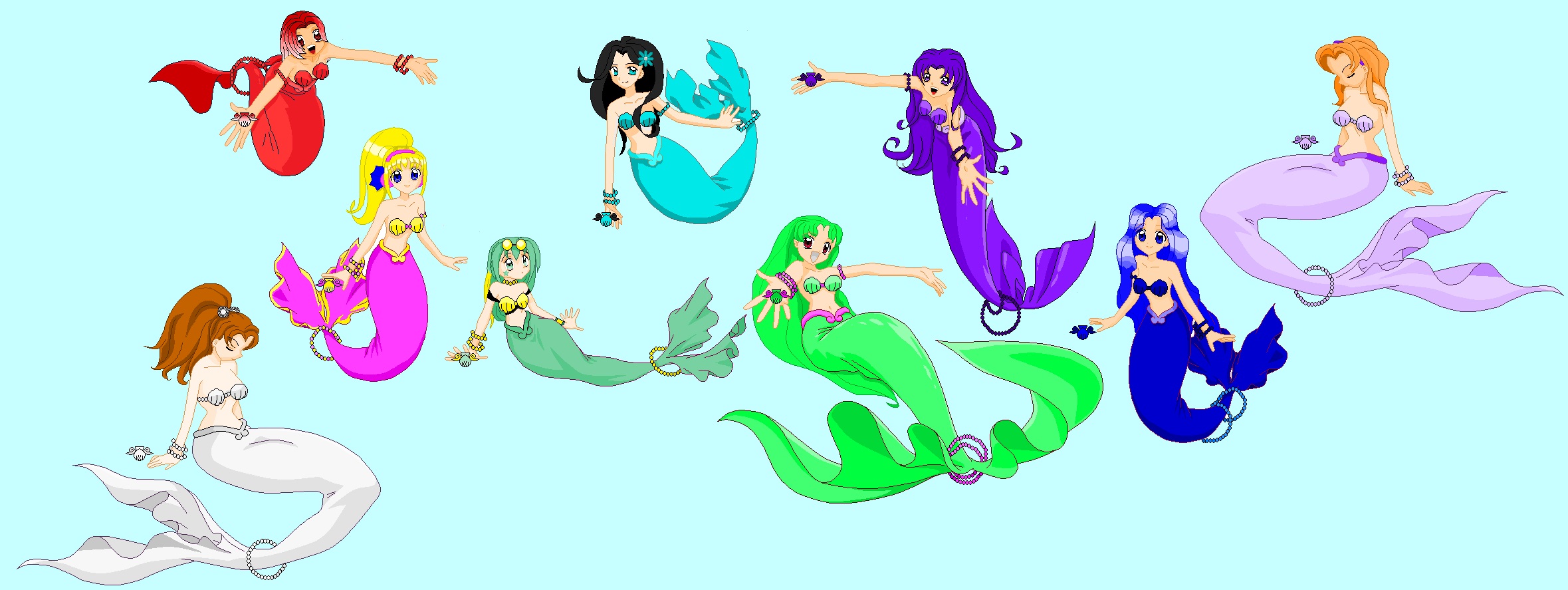 OC Mermaid Princesses 3