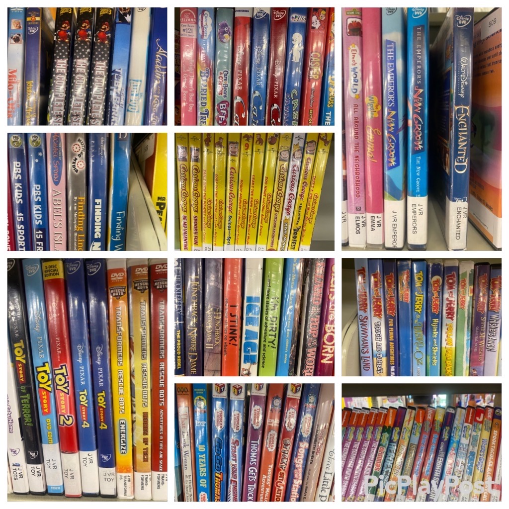 Some DVDS i found at the library by Noahtrainz2005 on DeviantArt