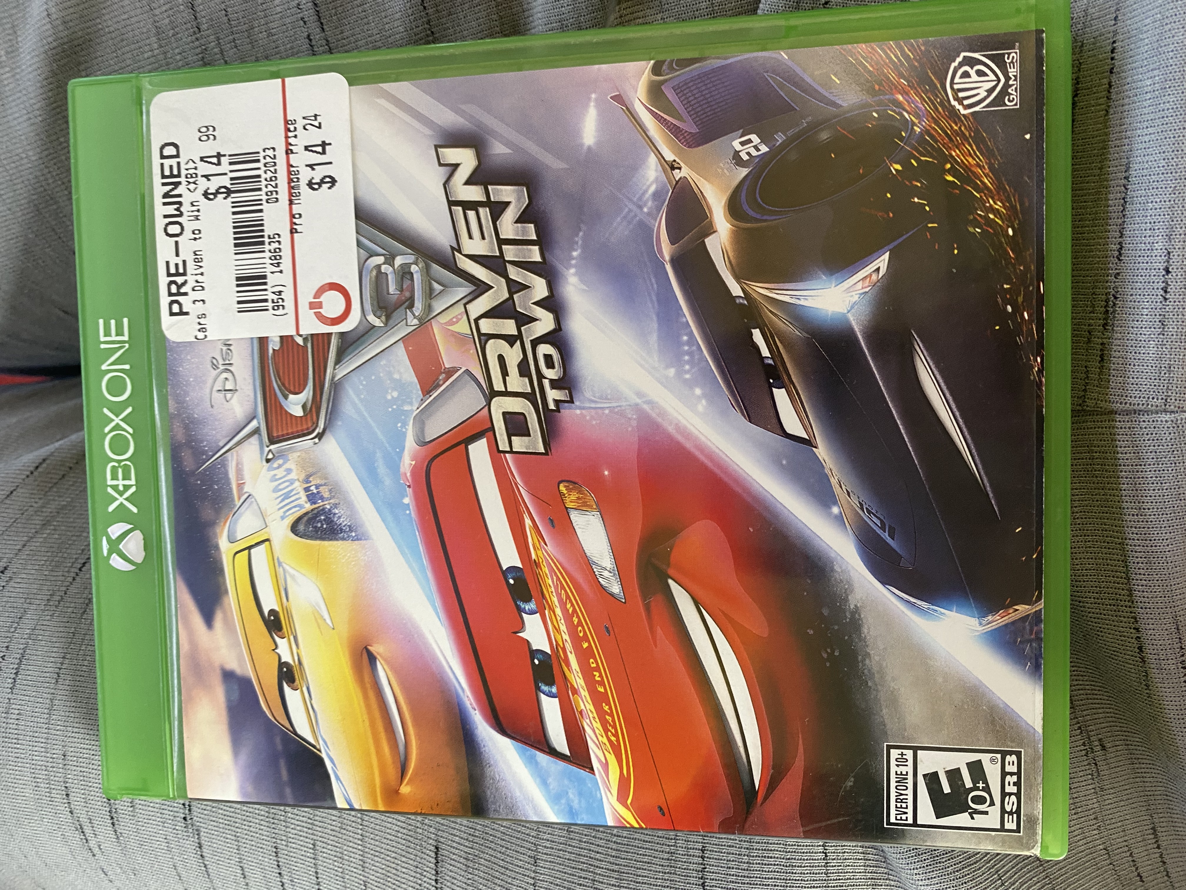 I got Cars 3 Driven To Win on Xbox one by Noahtrainz2005 on DeviantArt