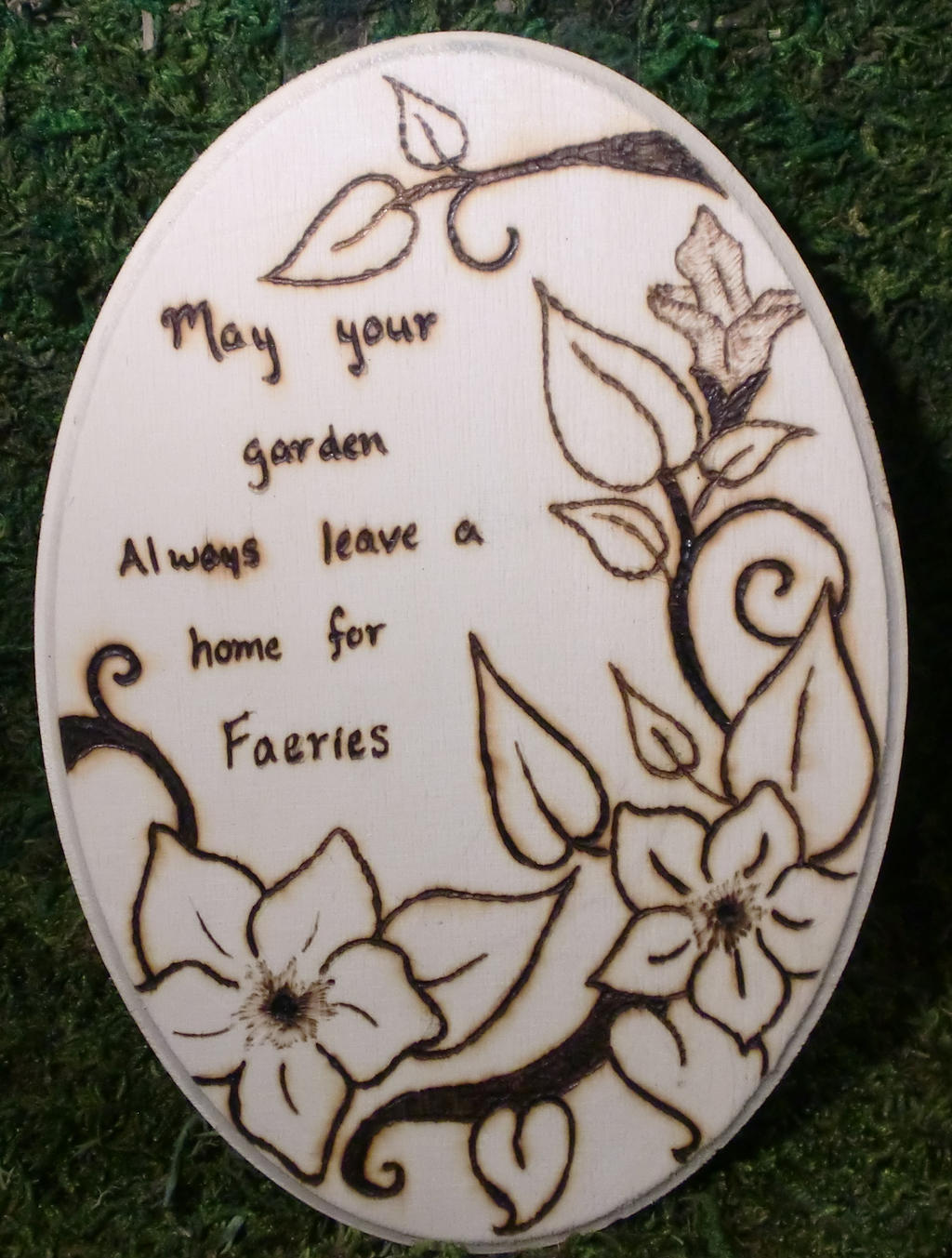 May Your garden always leave room for faeries
