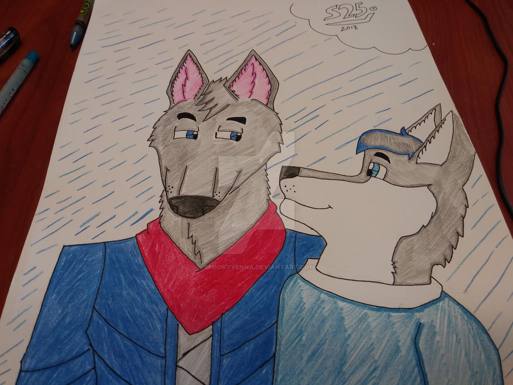 Cm Two Wolves Together By Spookyyenna On Deviantart Cm Two Wolves Together By Spookyyenna On Deviantart