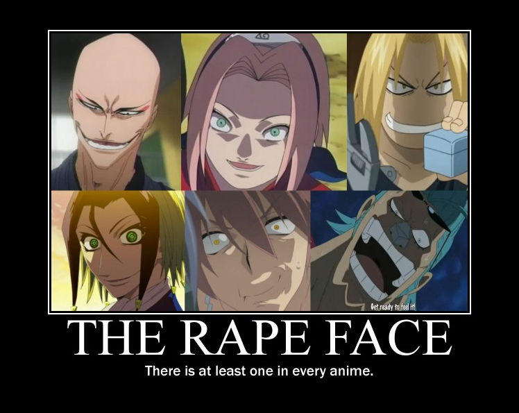 Anime Rape Faces by JefffWith3Fs on DeviantArt
