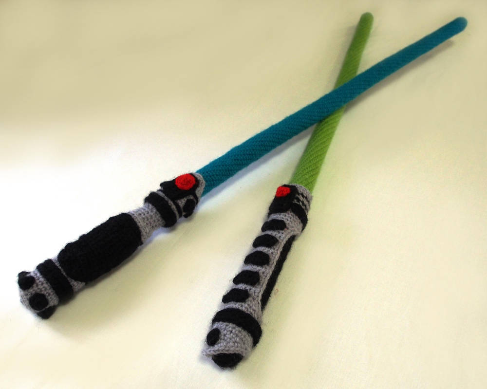 Star Wars/Lightsaber inspired self striping yarn Sheepy Feet
