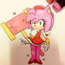 Amy Rose In high heels