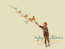 Hayley Shooting Butterflies