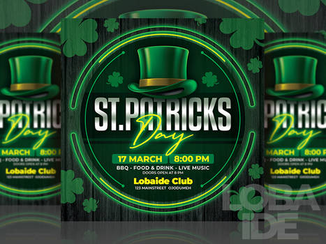 St. Patricks Day Flyer Template