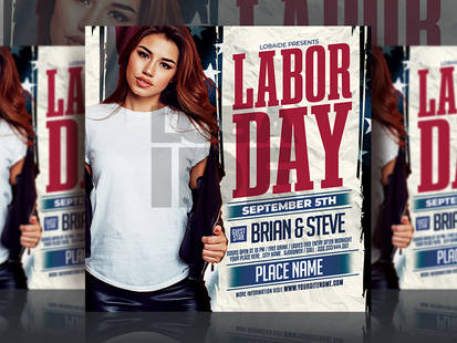 Labor Day Flyer Template