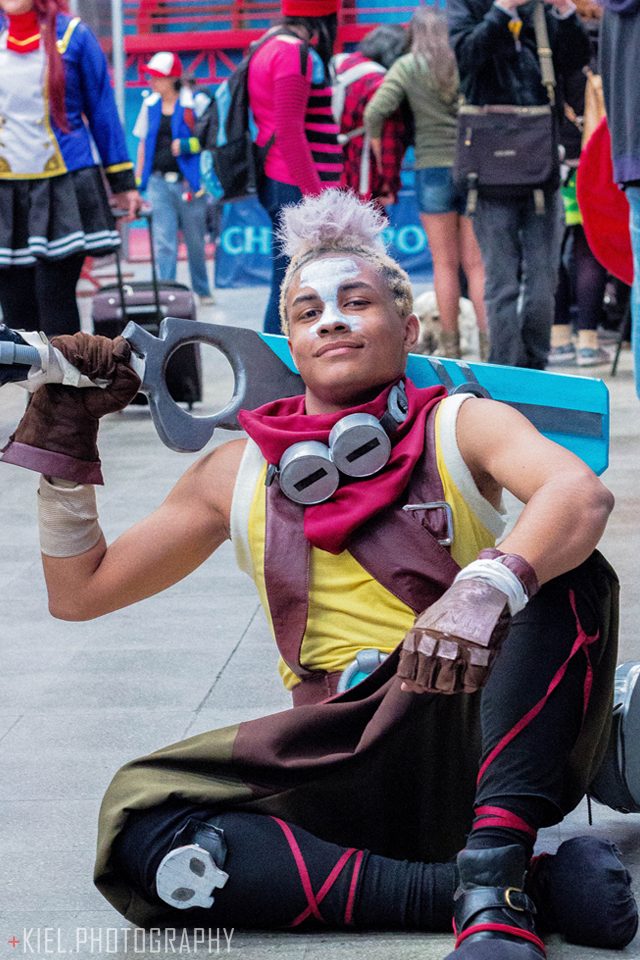 Ekko cosplay costume