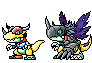 Clear Toyagumon Evolution Line