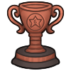 Bronze Trophy by LogosLibrary