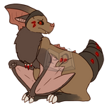 #309 Vampire Bat by LogosLibrary