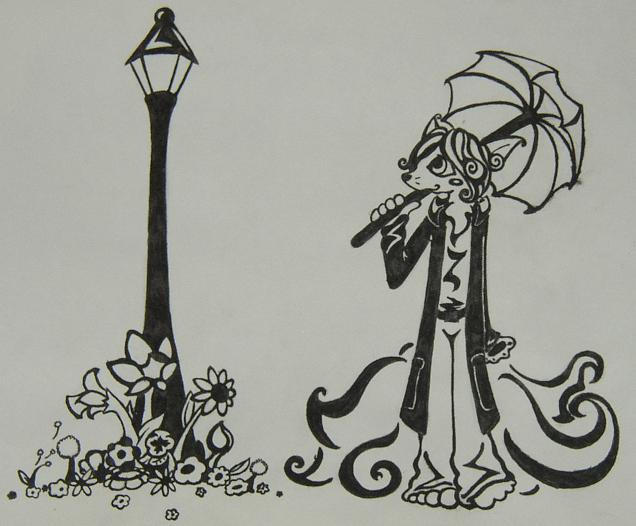 Hello Lamp-Post by skeletonzoo on DeviantArt