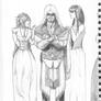 Ezio and courtesans