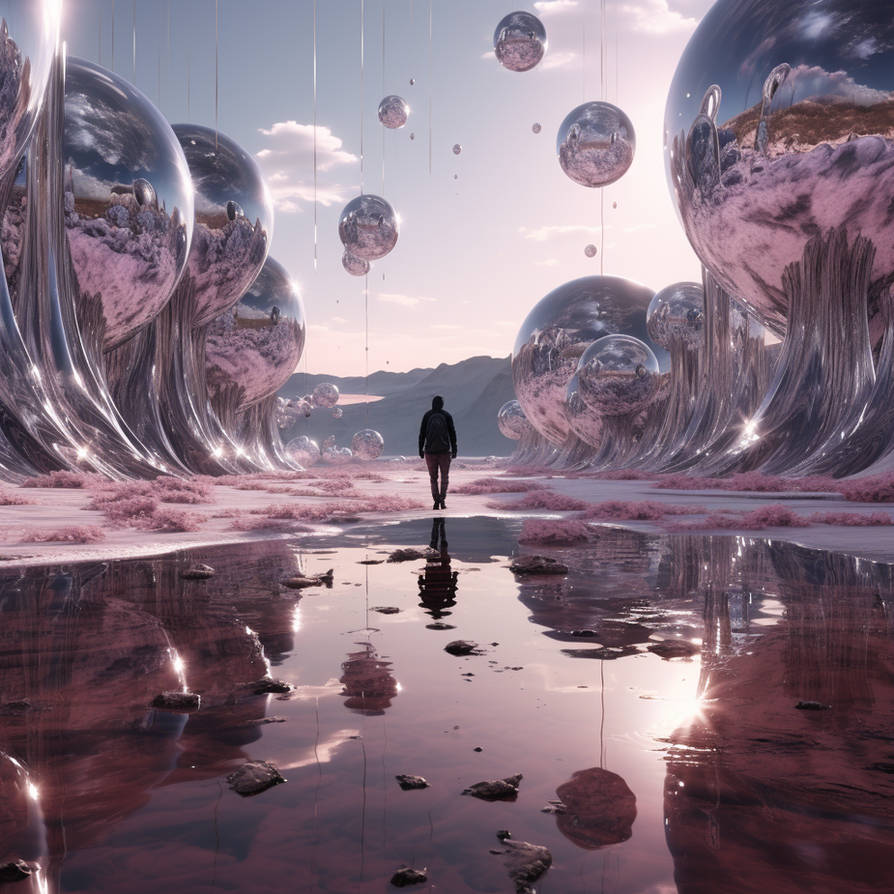Eternal Reverse Artwork Eternal Reflections by ByteBrushGallery on DeviantArt