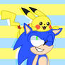 Sonic and Pikachu!